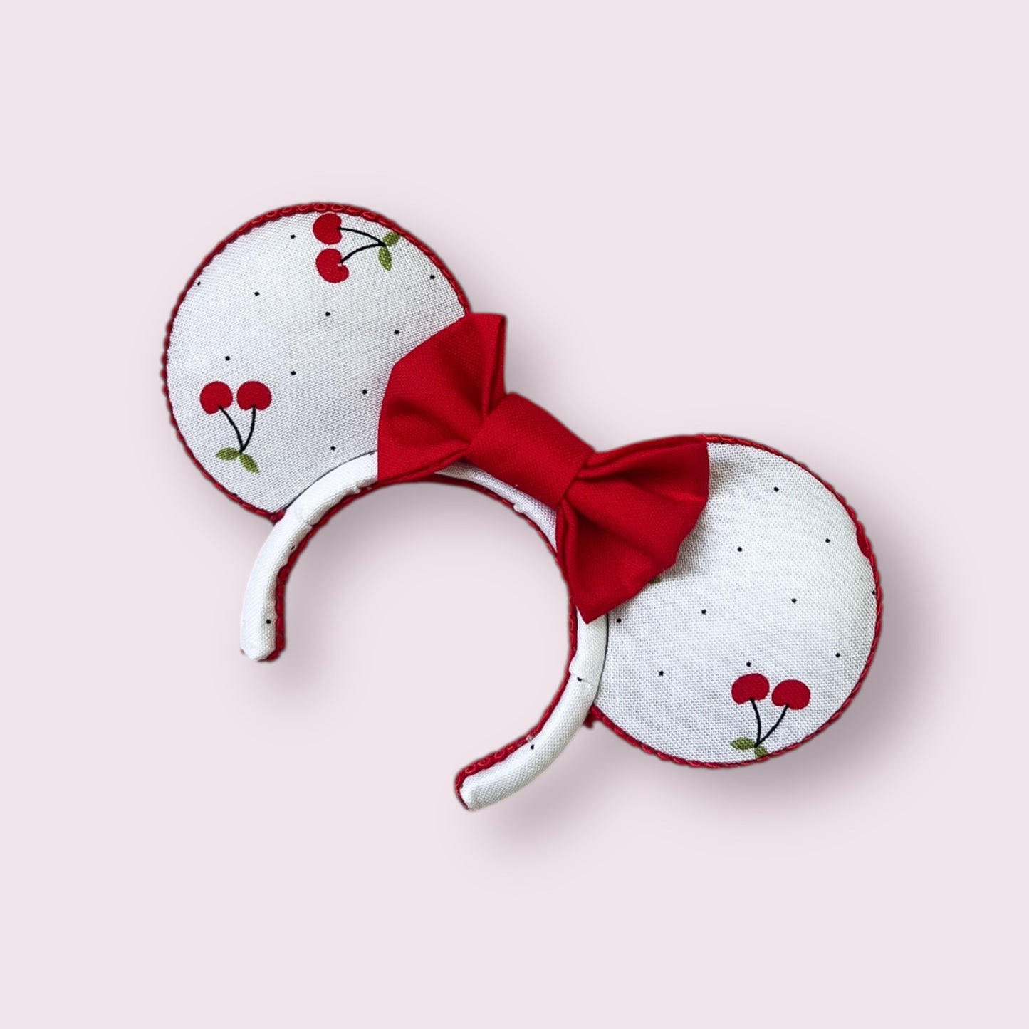 Cherries + red bow