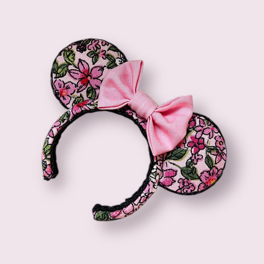 MINI Floral (light pink bow)